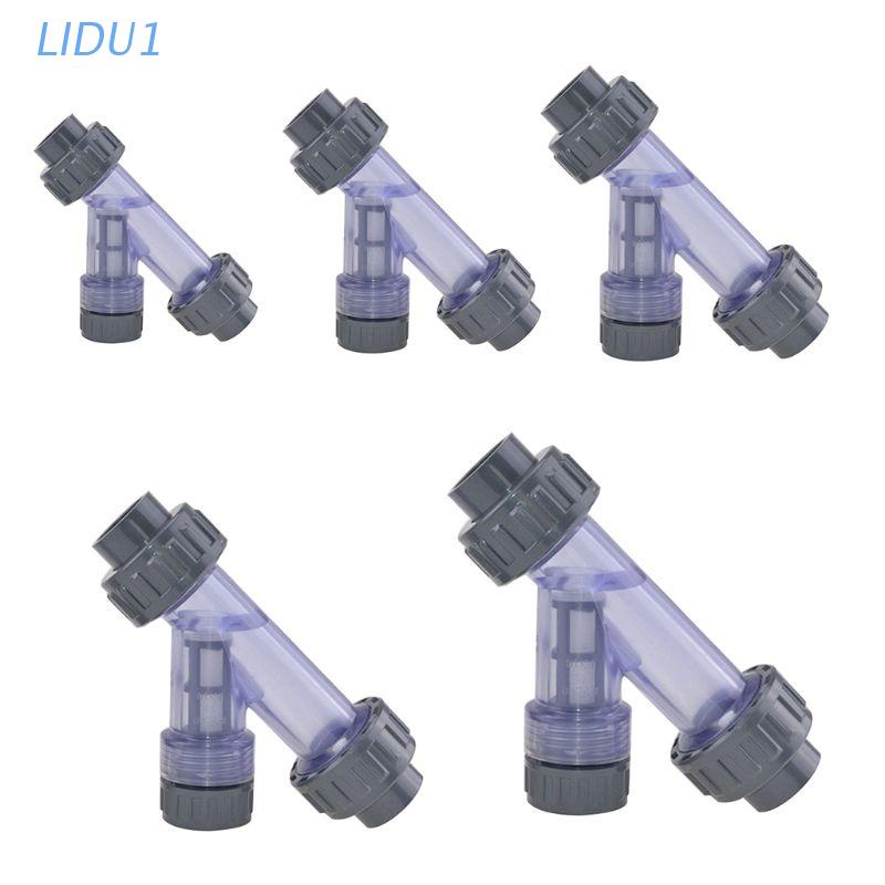 Đầu nối ống nước hình chữ Y bằng PVC trong suốt 20-50mm