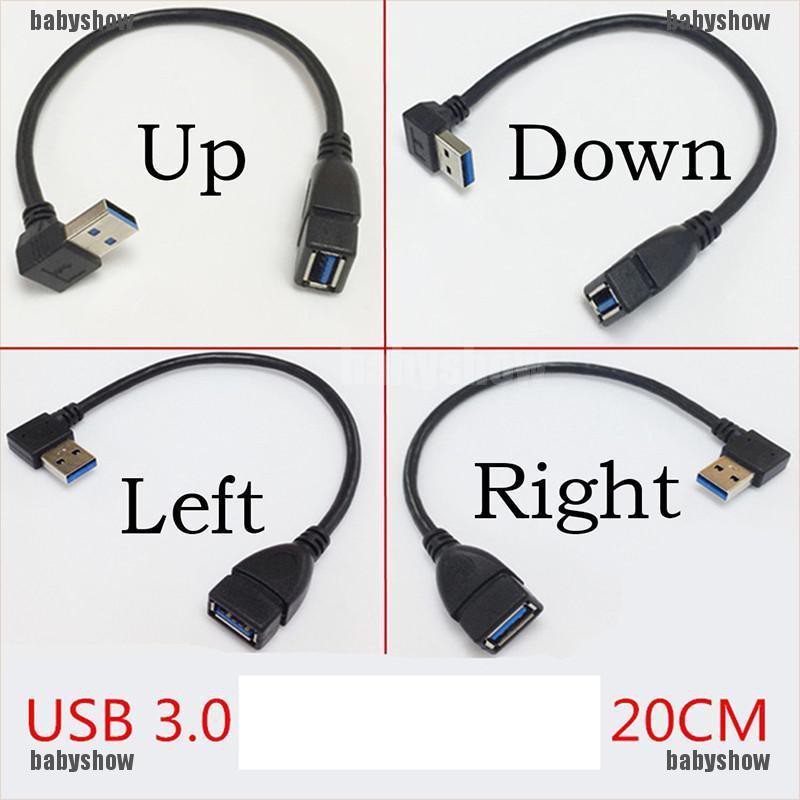 Dây Cáp Nối Dài Usb 3.0 90 Độ Chất Lượng Cao | BigBuy360 - bigbuy360.vn