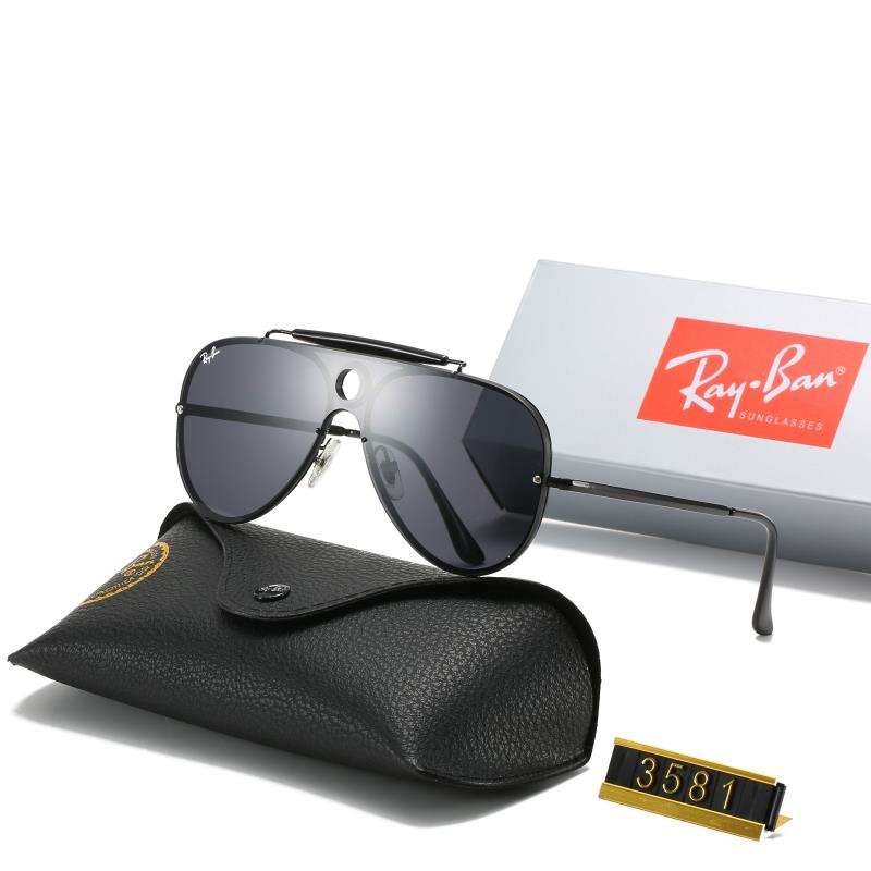 Wayfarer Ray-Ban_ chính hãng Kính râm 2021 Thời trang Hàn Quốc mới Kính râm nam nữ một mảnh Cặp đôi hợp thời trang Du lịch ngoài trời Kính râm lái xes