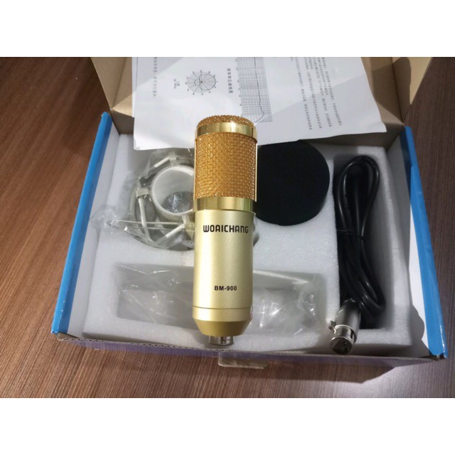 Micro karaoke thu âm BM900 hát cực hay giá tốt nhất