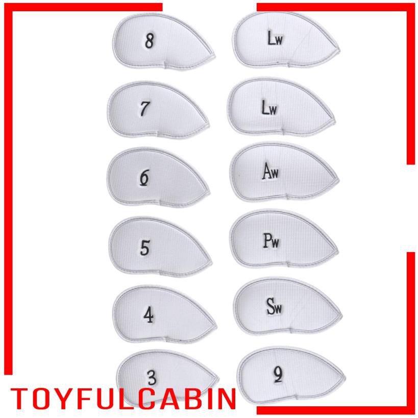 Set Bọc Đầu Gậy Đánh Golf Bằng PU Thay Thế Tiện Dụng