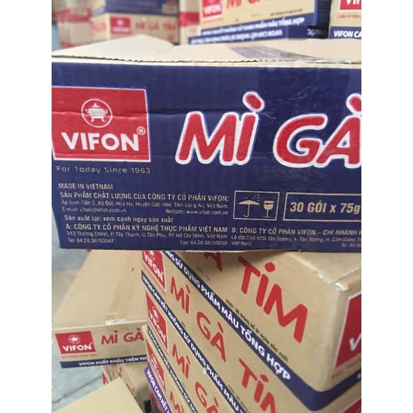 Mì gà tím vifon