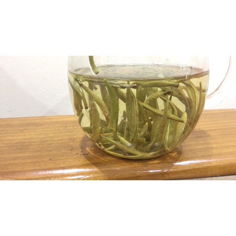 [Tặng 50g Hồng trà shan tuyết] Bạch trà shan tuyết vụ xuân Hà Giang, hương thơm vị ngọt nhẹ 100g