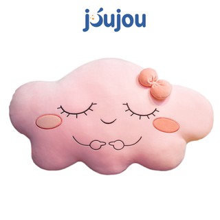 Gấu bông đám mây JuJou let's play màu dễ thương chất liệu vải nhung mềm mịn co giãn bốn chiều an toàn cho trẻ