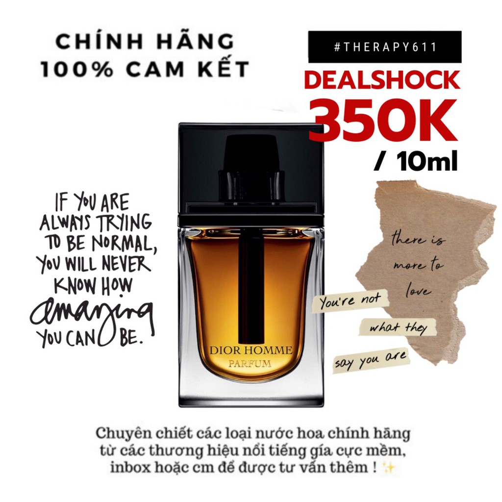 [𝗦𝗔𝗟𝗘]..::✨Mẫu thử nước hoa Dior Home Parfume 5ml/10ml/20ml✨::..