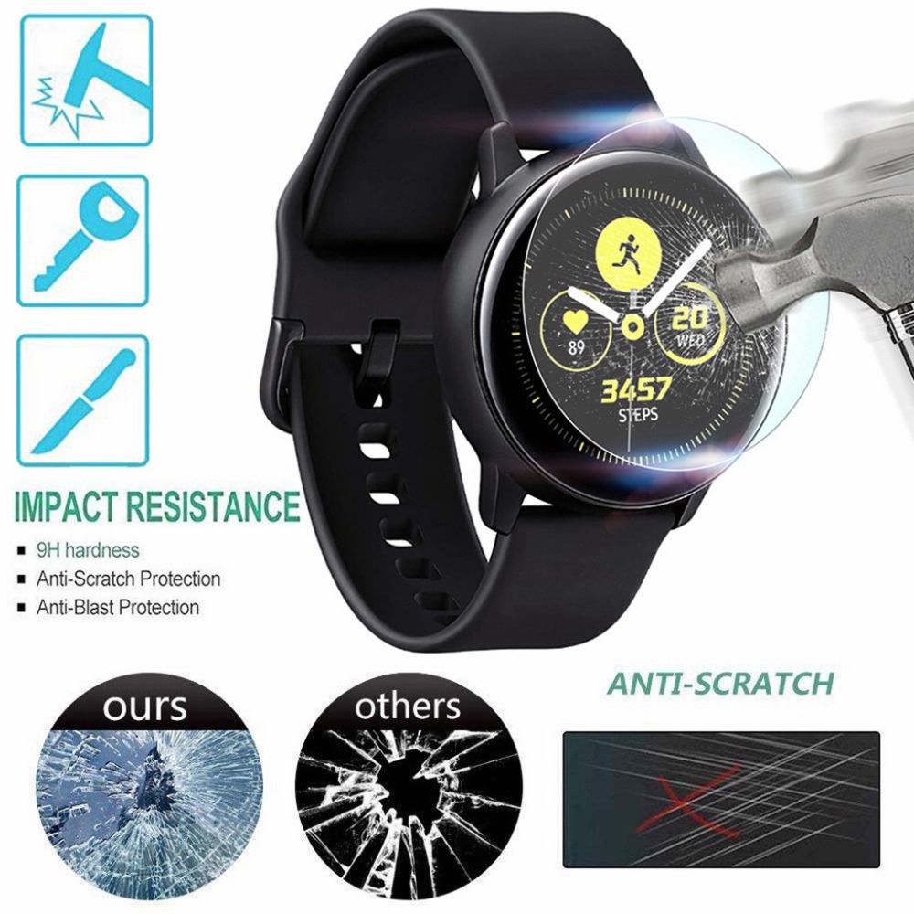 Miếng dán màn hình cường lực chuyên dụng cho đồng hồ For  Samsung Galaxy Watch Active 2