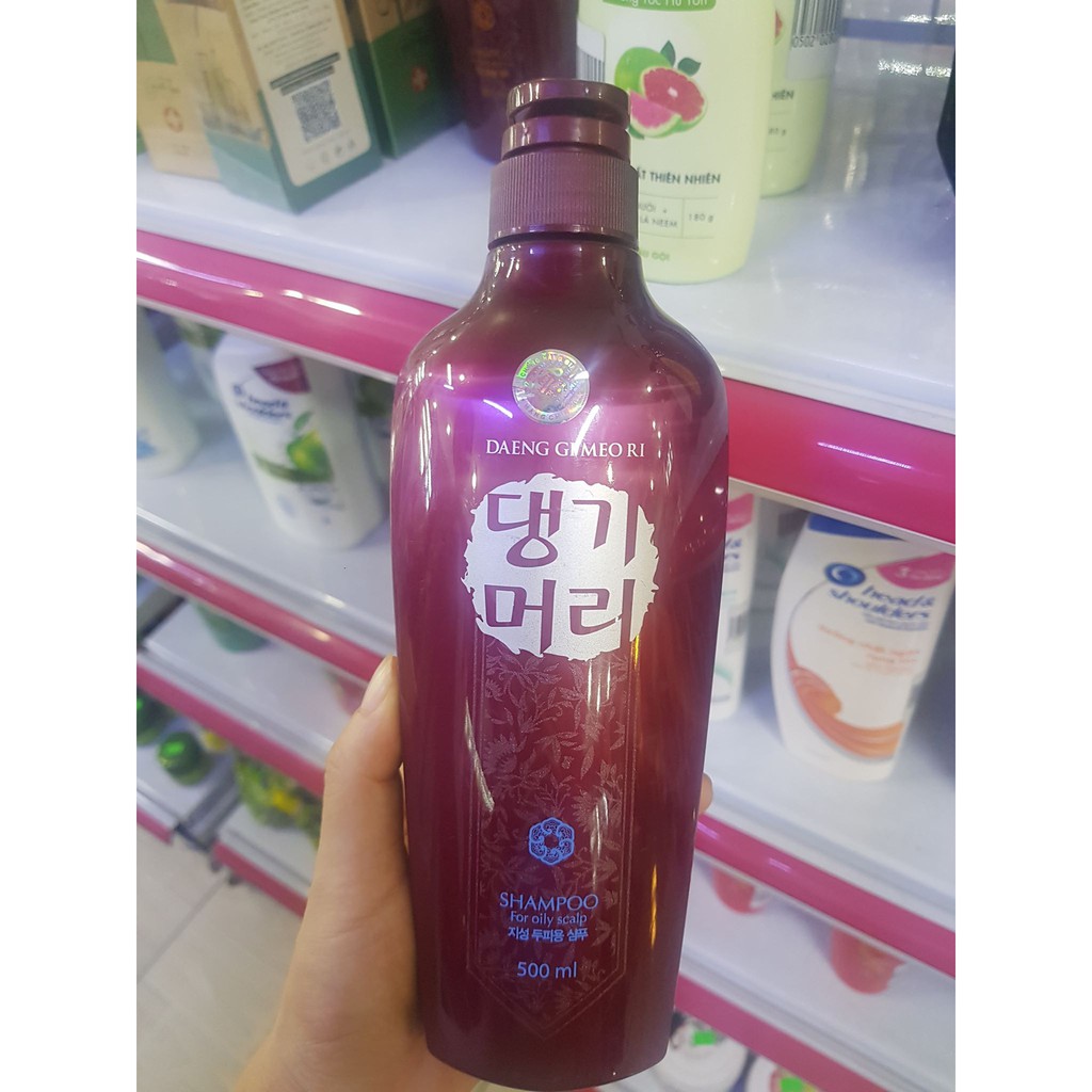 Dầu Gội Đầu Thảo Dược HÀN QUỐC  500ml