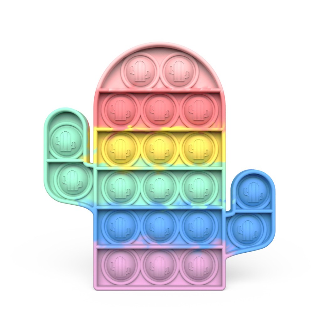 Đồ chơi giải trí thông minh, Pop It 2021, giảm căng thẳng cho người lớn, trẻ em