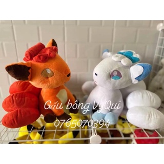 Gấu bông pokemon cáo 6 đuôi Vulpix lửa 35-43cm