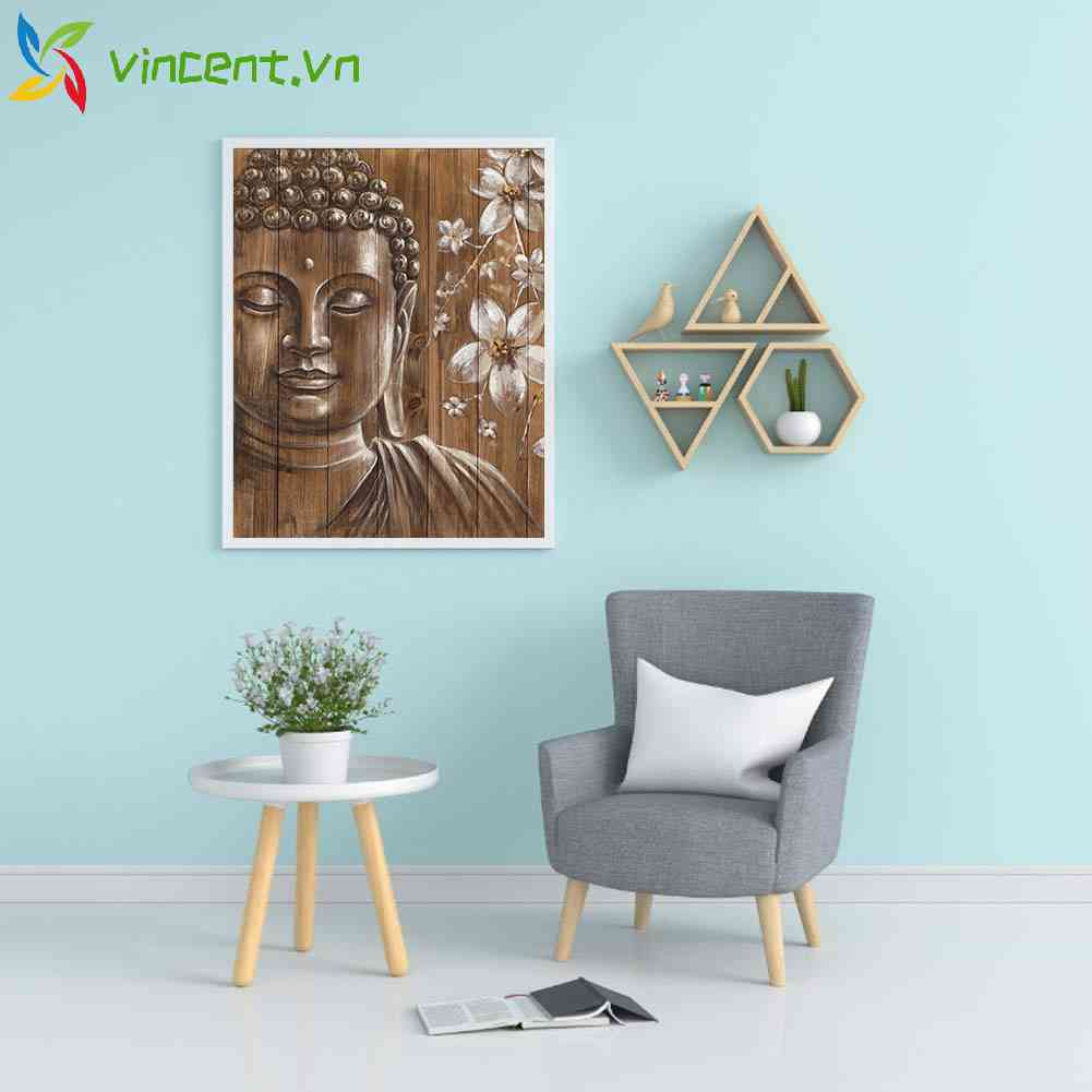 Bộ Tranh Thêu Chữ Thập DIY Hình Tượng Phật 11CT