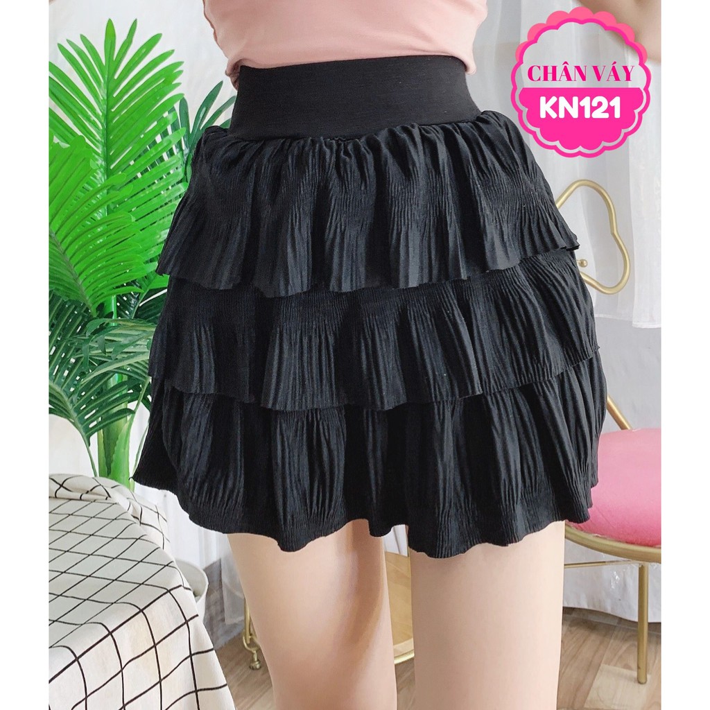 CHÂN VÁY XẾP LI 3 TẦNG XINH XẮN KN121 ⚡100% ẢNH THẬT⚡NN CHUYÊN SỈ - NN STORE