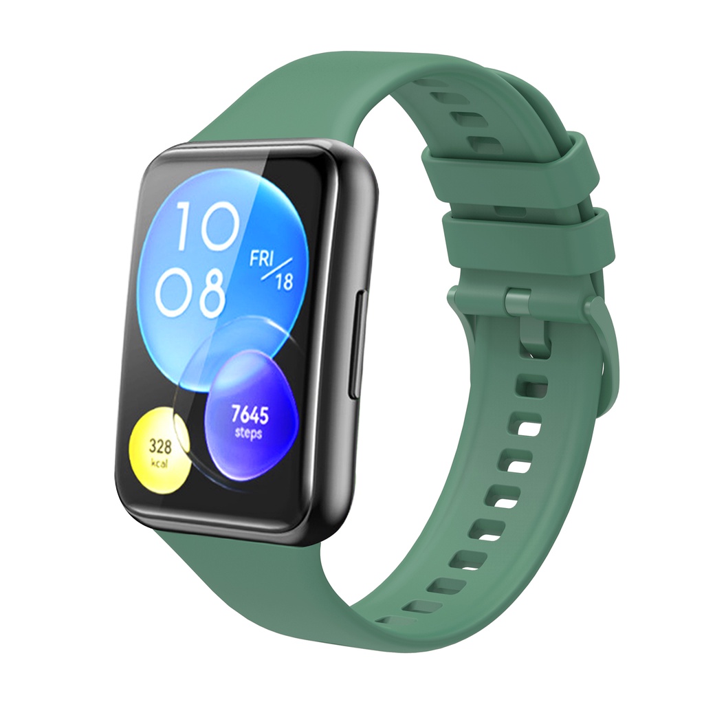 Dây Đeo Silicone Cho Đồng Hồ Thông Minh Huawei Watch Fit 2
