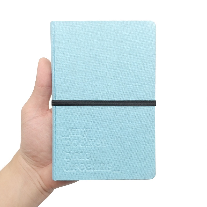 Sổ My Pocket Blue 180 Trang 90gsm Size M Khai Trí Stationery - Màu Xanh Da Trời