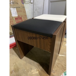 Đôn bàn trang điểm ghế ngồi bọc da