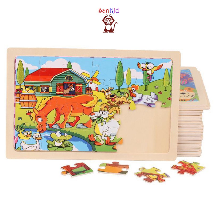 Tranh ghép hình 24 mảnh