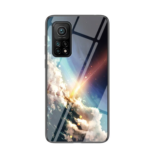 Ốp Lưng Tích Hợp Kính Cường Lực Họa Tiết Độc Đáo Cho Xiaomi Mi 10t Pro 5g