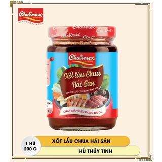 Xốt lẩu chua hải sản thuỷ tinh 200g