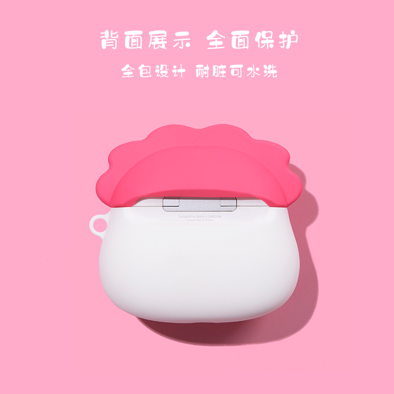 Vỏ Đựng Bảo Vệ Hộp Sạc Tai Nghe Airpods 1 / 2 Hình Ngộ Nghĩnh