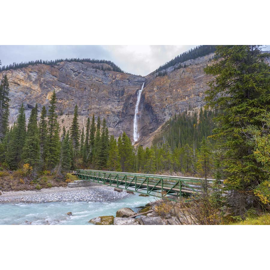 Tranh thác nước thiên nhiên tặng keo và dụng cụ dán 3D