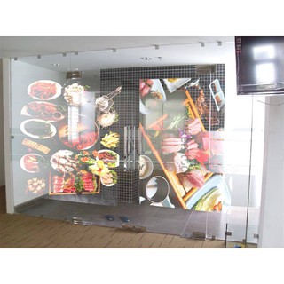 [COMBO 2 TRANH DÁN KÍNH] 2 Mặt Trang Trí Quán Cafe - Trà Sữa( kt : 2- 60x100)