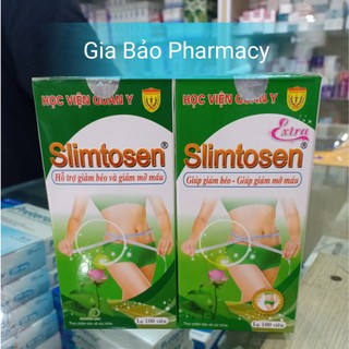 Viên uống SLIMTOSEN lọ 100 viên giảm cân an toàn cho mọi đối tượng