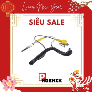 Dây tiếp địa,kẹp cá sấu chống tĩnh điện esd thảm tiếp đất điểm