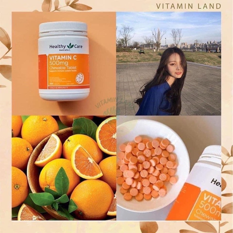 vitamin c healthy care 300v và 500v hàng chính hãng