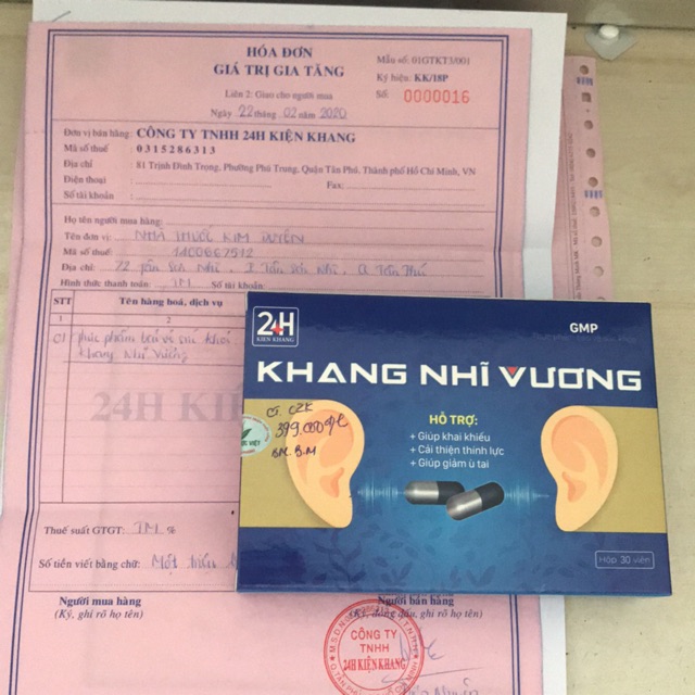 Khang nhĩ vương hỗ trợ tai nghe mua 6 hộp tặng 1 hộp | BigBuy360 - bigbuy360.vn