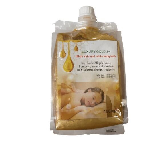 GEL dưỡng ẩm dưỡng trắng body Gel vàng Luxury cao cấp cho spa