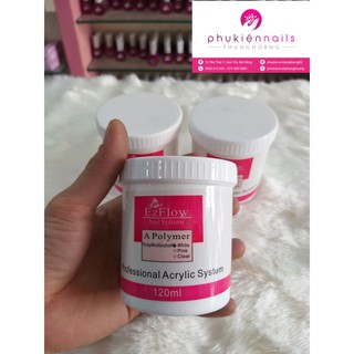 Bột Đắp Móng Hiệu EzFlow - Siêu Dẻo, Cực Mịn (120ml)