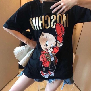 Áo moschino in chất đẹp