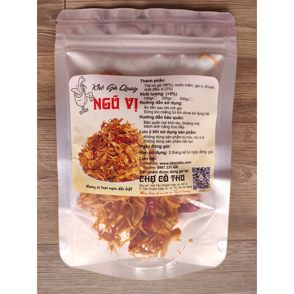 [Khô gà quay ngũ vị thượng hạng - Ăn một lần nhớ mãi ăn nhiều lần khó quên] | Chợ Cô Thu | BigBuy360 - bigbuy360.vn