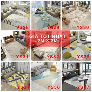 Thảm trải sàn Decor Bali trang trí sàn nhà họa tiết Bắc Âu