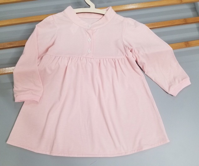 Đầm cotton xuất Hàn, Size XS -L  tương đương 14-30kg