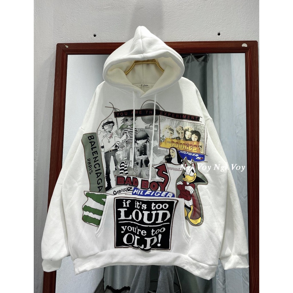 ÁO HOODIE HÌNH VÀ CHỮ SIÊU HOT | BigBuy360 - bigbuy360.vn