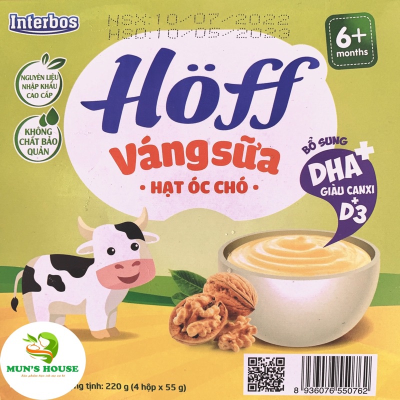 Váng sữa, sữa chua hoff đủ vị