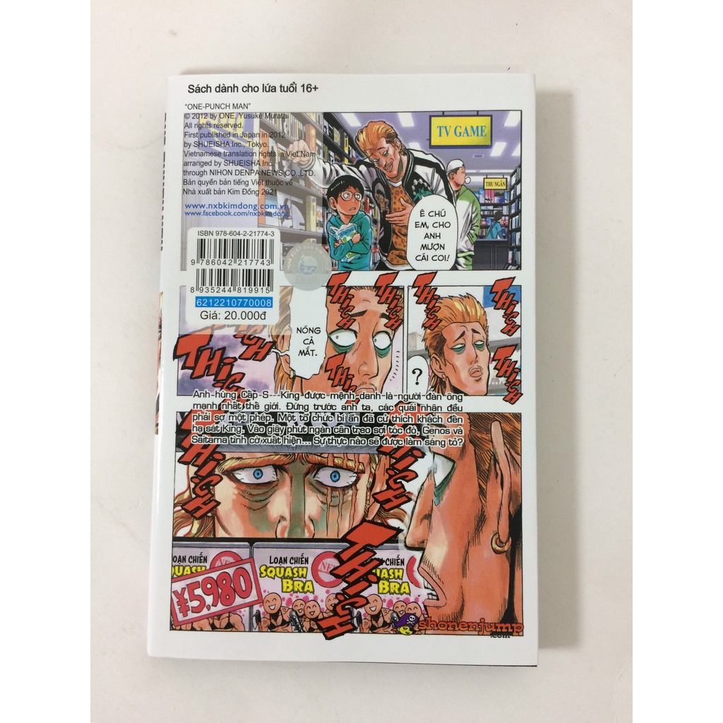 Sách - One punch man - Tập 8