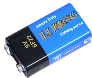Pin 9V LI FENG