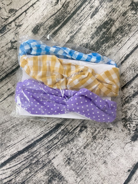 sale Băng đô set 3 cái (giao ngẫu nhiên màu)