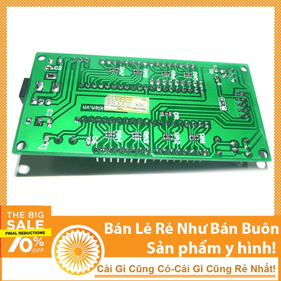 Kit 8051 Plus ( Mạch led trái tim đã hàn trở cho led )