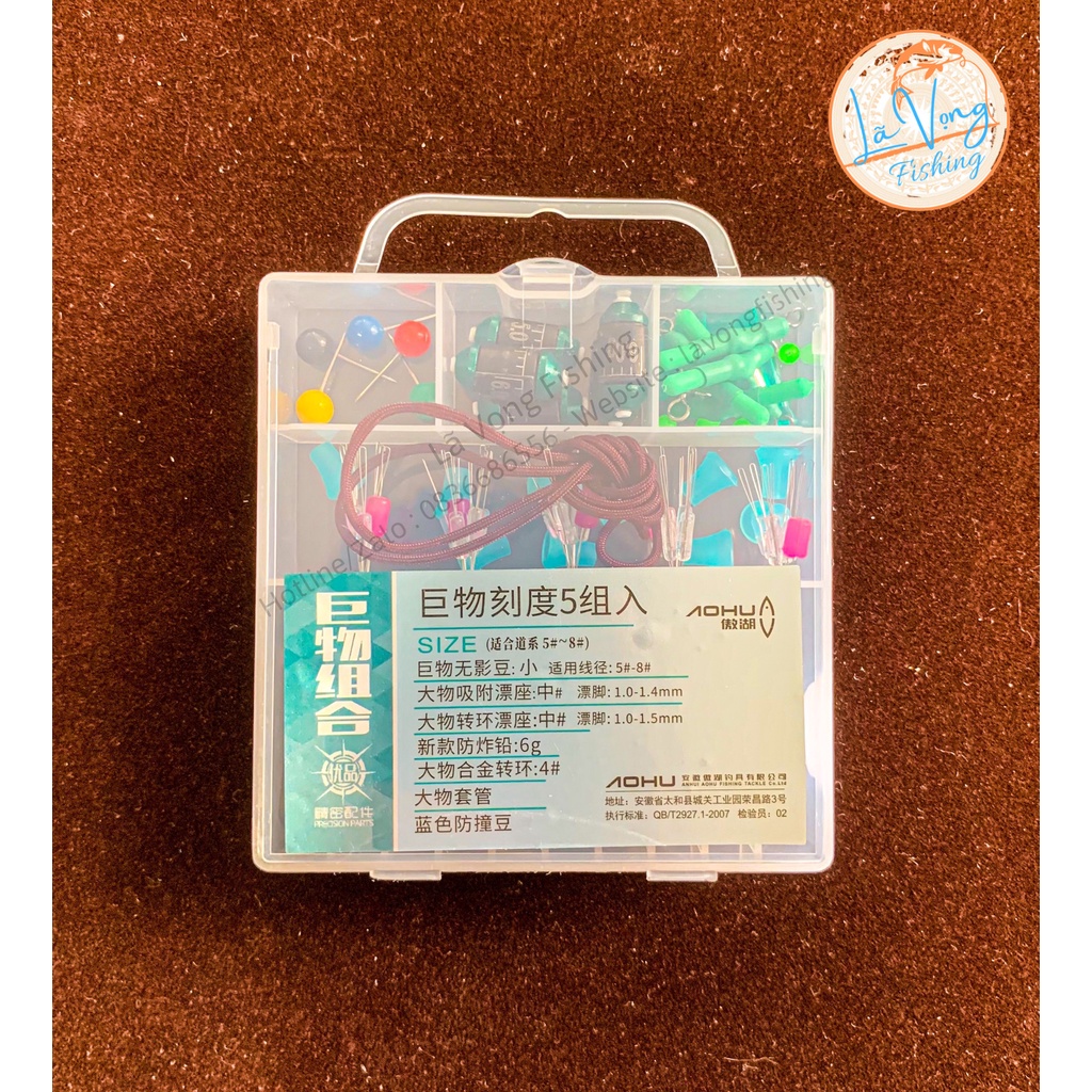 Hộp Set Trục Săn Hàng AOHU - Lã Vọng Fishing