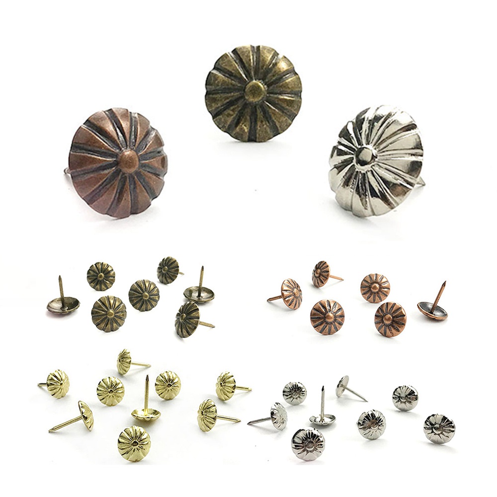 Set 100 / 300 đinh ghim 11x16mm trang trí đồ dùng nội thất sử dụng tiện lợi