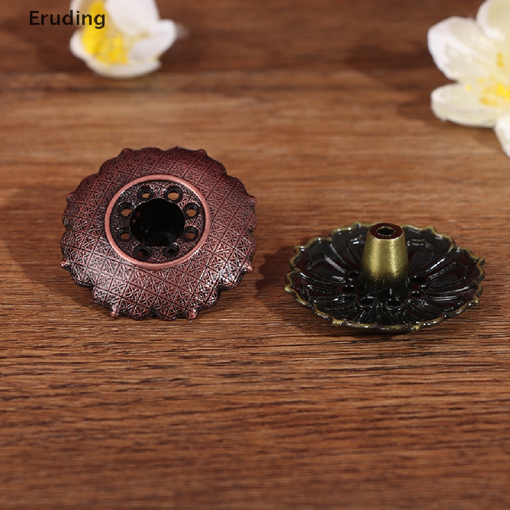 Đế đốt nhang trầm hương 9 lỗ bằng đồng chất lượng cao