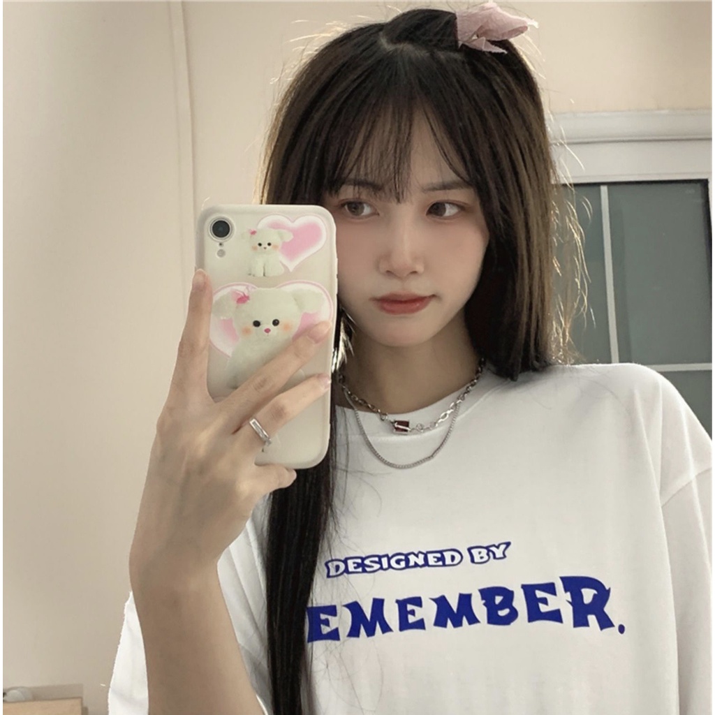 Áo thun tay lỡ form rộng Remember NEKOSG, áo phông form rộng Unisex ATL270
