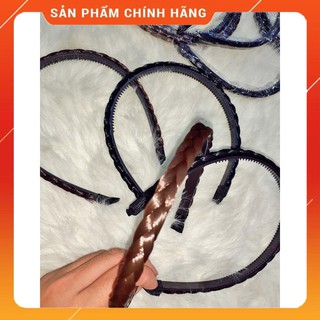 Băng đô tóc giả thắt bím