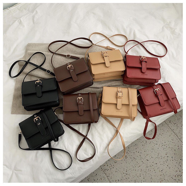 Túi Đeo Chéo Nữ Vintage, Túi Xách Nữ Retro Cá Tính