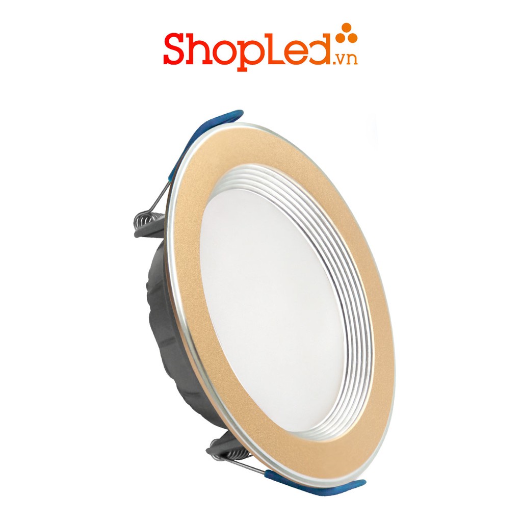 ĐÈN LED DOWNLIGHT NHÔM VIỀN VÀNG ROMAN ELD2026 SANG TRỌNG, TINH TẾ - TIẾT KIỆM ĐIỆN NĂNG