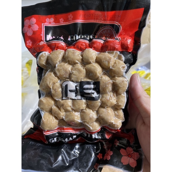 Bò viên ngon túi 500g gồm 80 viên