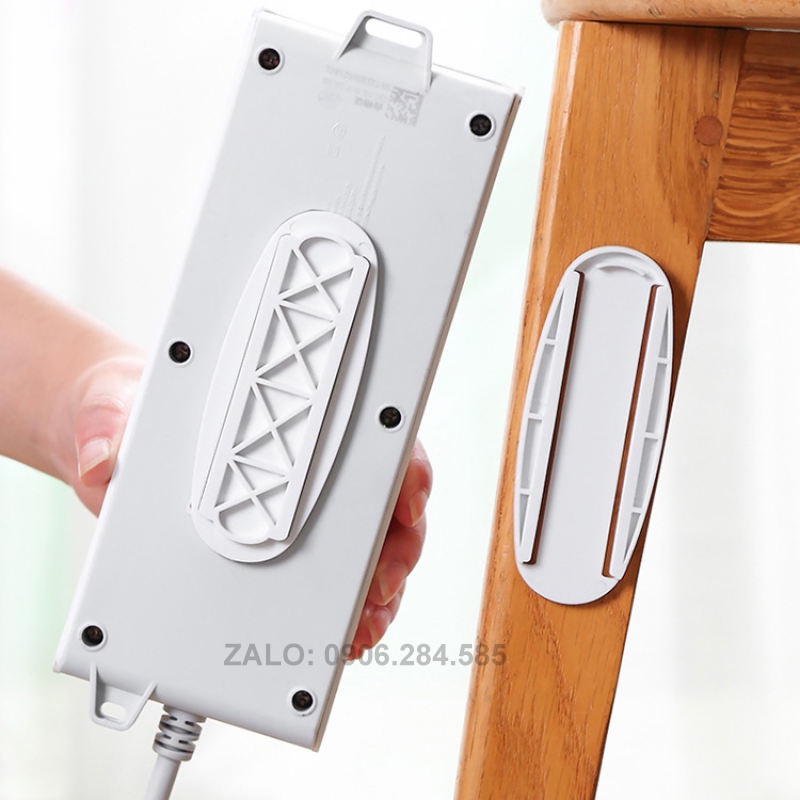 Miếng Dán Tường Treo Ổ Cắm Điện, Treo Wifi, điều khiển không khoan đục