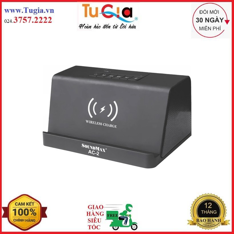 Loa Bluetooth Soundmax AC-2/2.0 - Hàng chính hãng